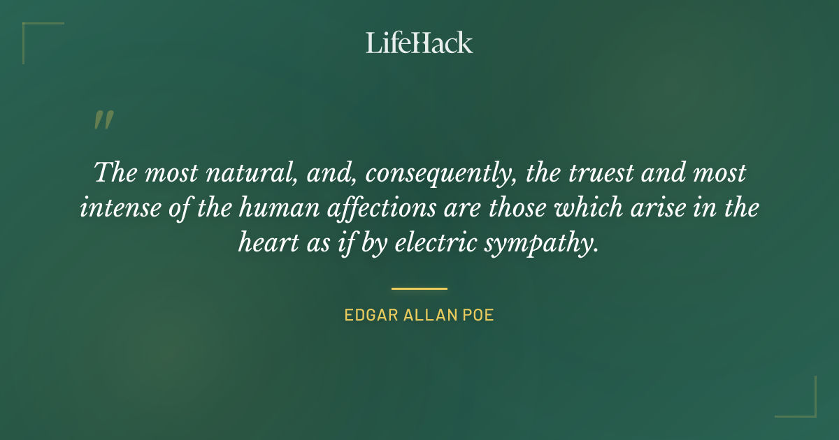 Quote by Edgar Allan Poe
