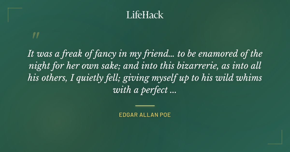 Quote by Edgar Allan Poe