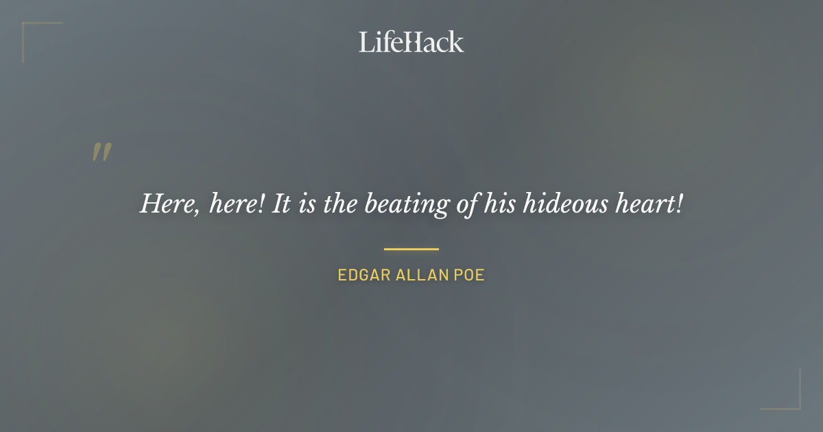 Quote by Edgar Allan Poe