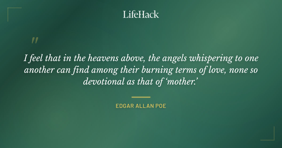 Quote by Edgar Allan Poe