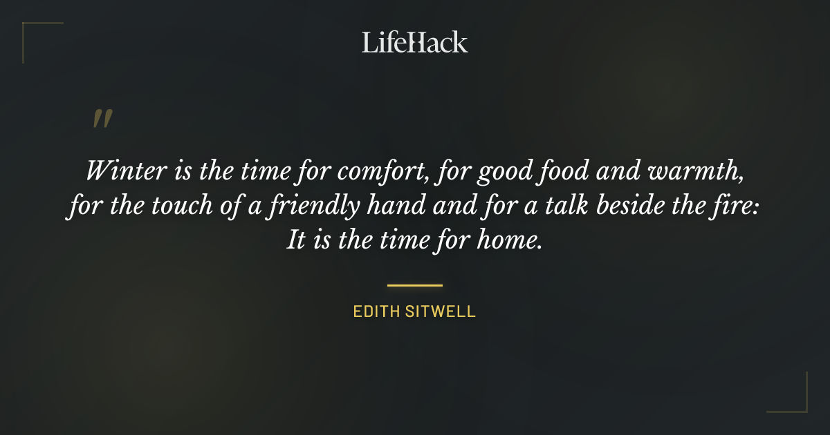 Quote by Edith Sitwell