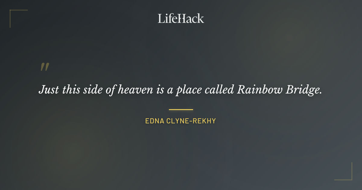Quote by Edna Clyne-Rekhy