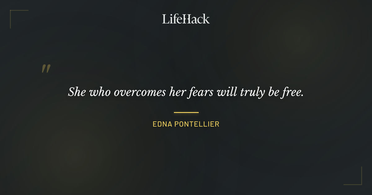 Quote by Edna Pontellier