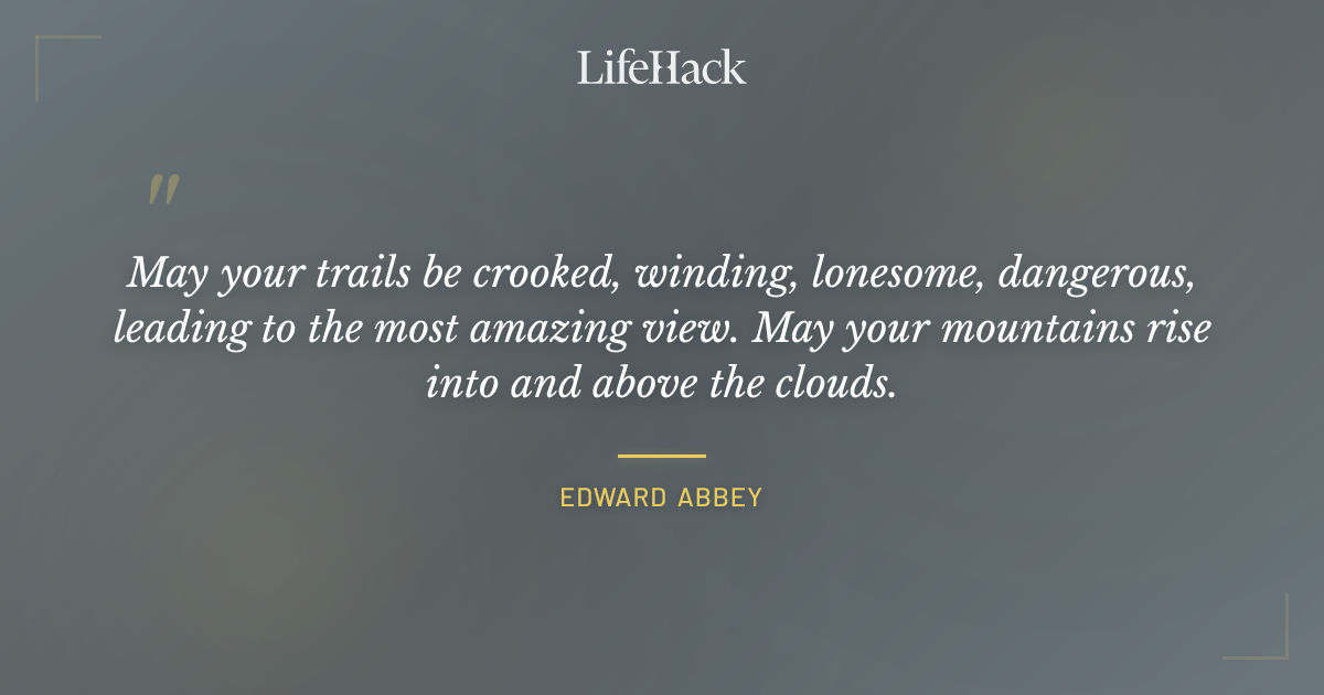 Quote by Edward Abbey