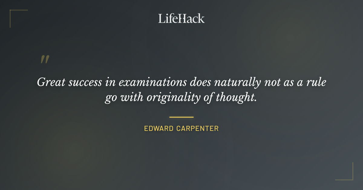 Quote by Edward Carpenter