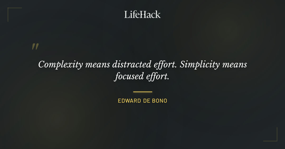 Quote by Edward de Bono