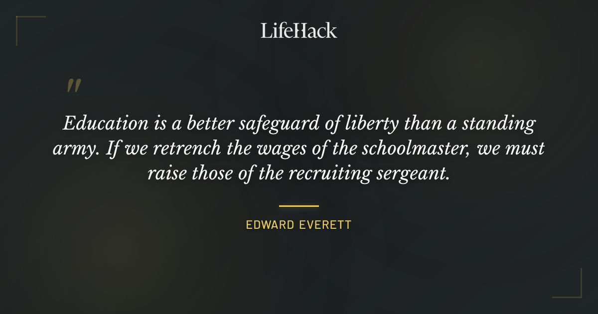 Quote by Edward Everett
