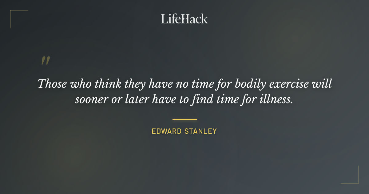 Quote by Edward Stanley