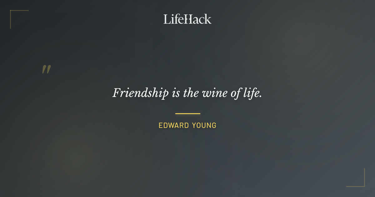 Quote by Edward Young