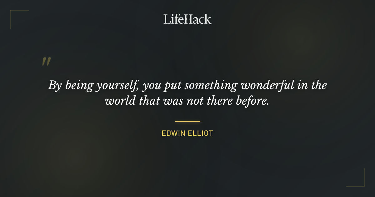 Quote by Edwin Elliot