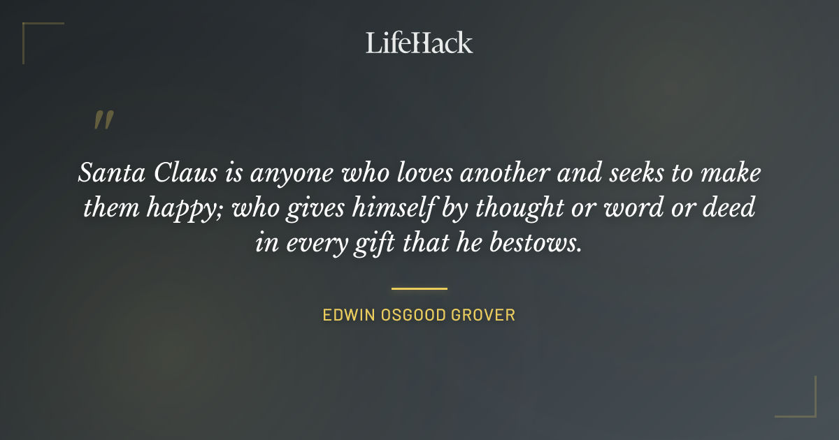 Quote by Edwin Osgood Grover