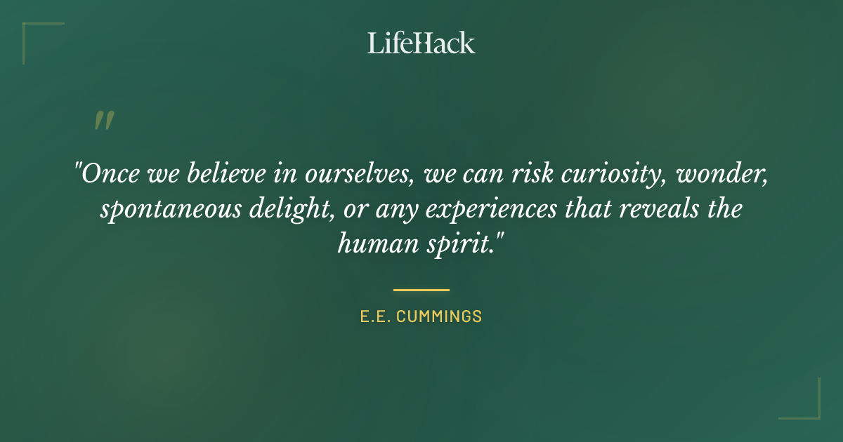 Quote by E.E. Cummings