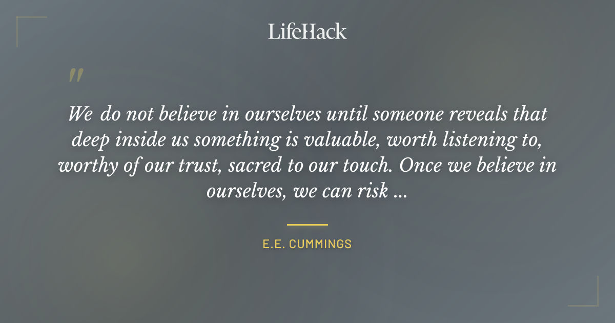 Quote by E.E. Cummings