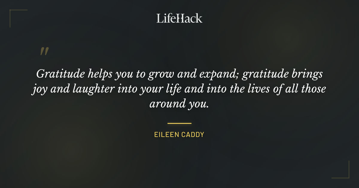 Quote by Eileen Caddy