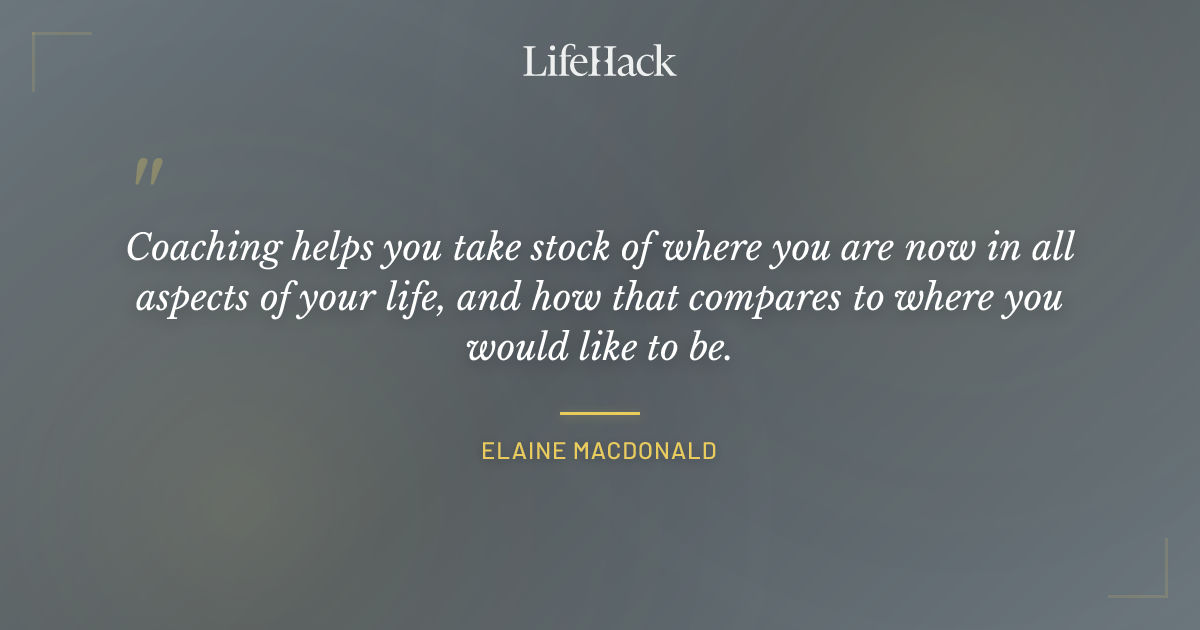 Quote by Elaine MacDonald