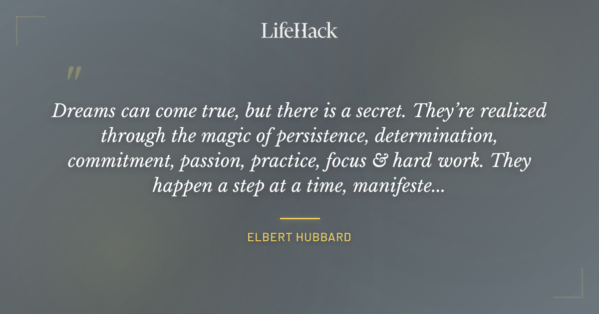 Quote by Elbert Hubbard