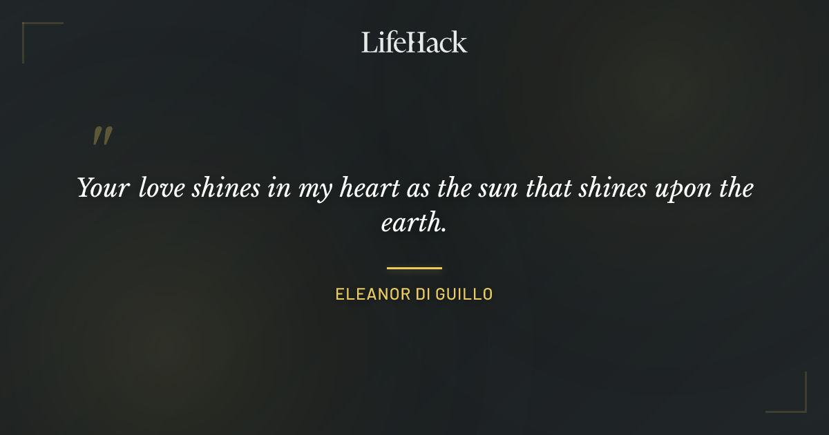 Quote by Eleanor Di Guillo