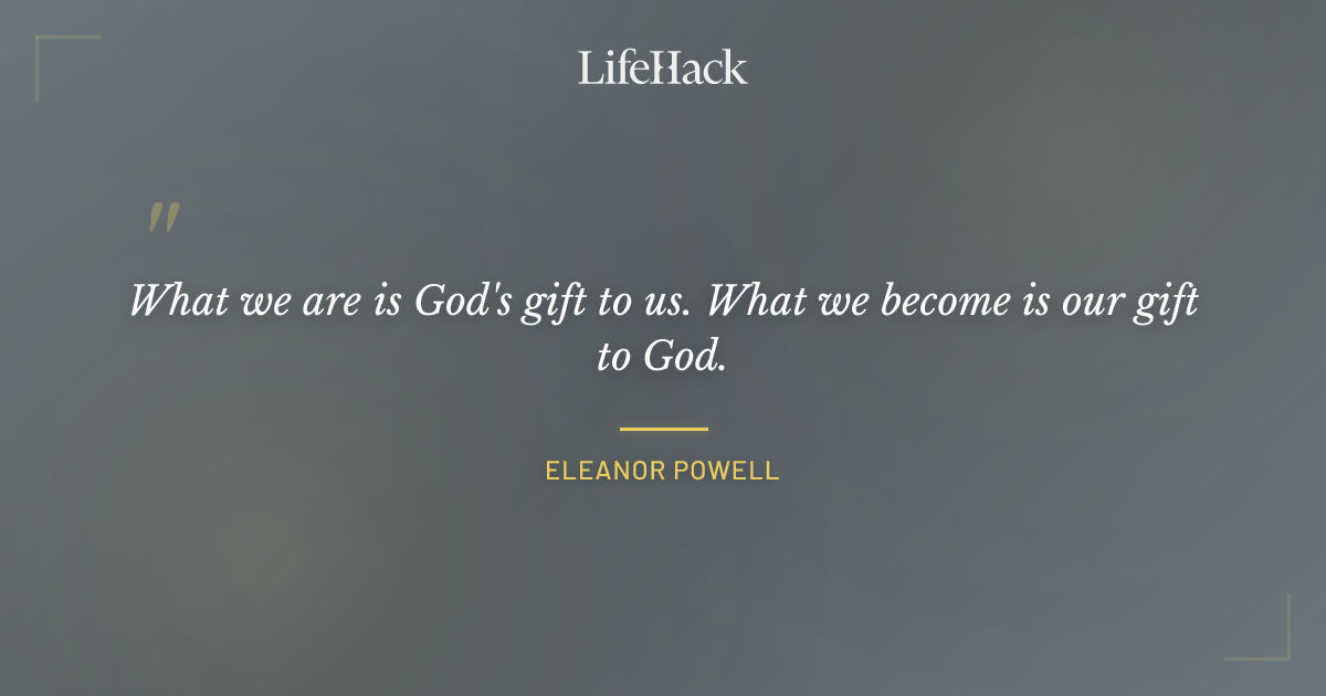 Quote by Eleanor Powell