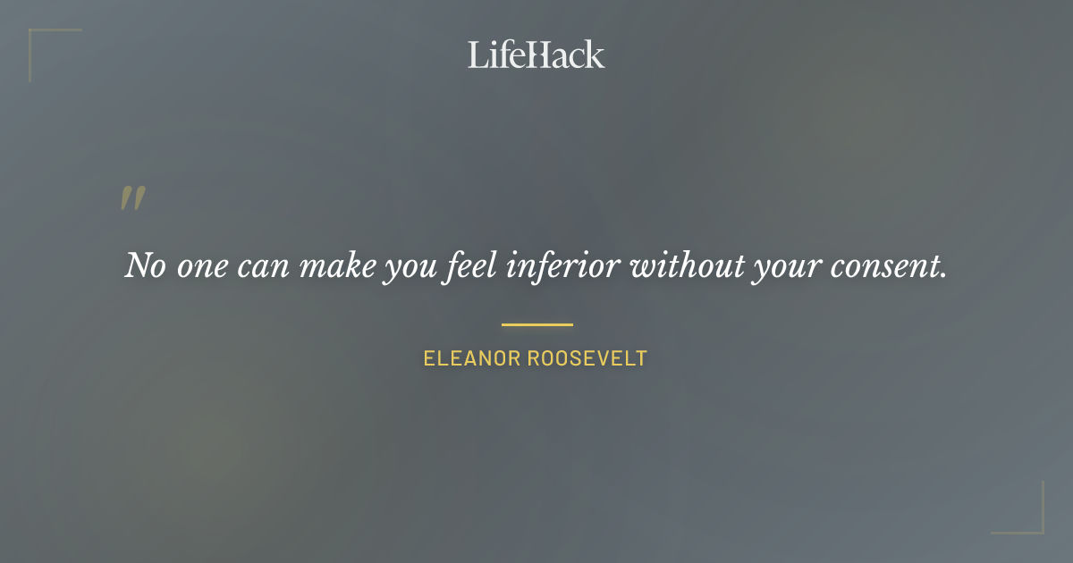 Quote by Eleanor Roosevelt