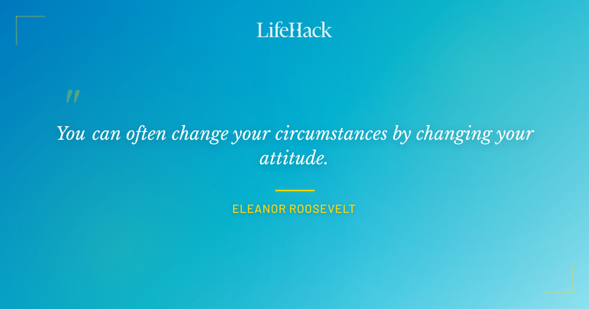Quote by Eleanor Roosevelt
