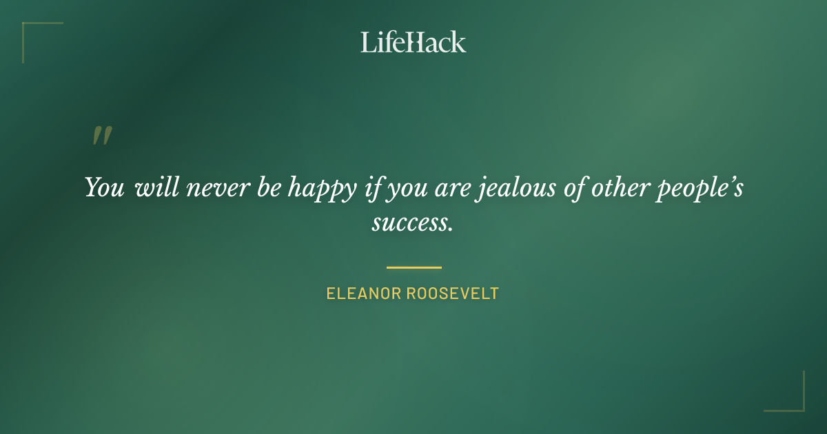 Quote by Eleanor Roosevelt