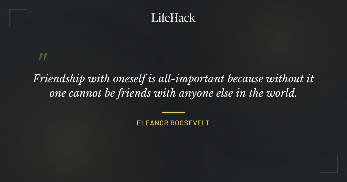 Quote by Eleanor Roosevelt