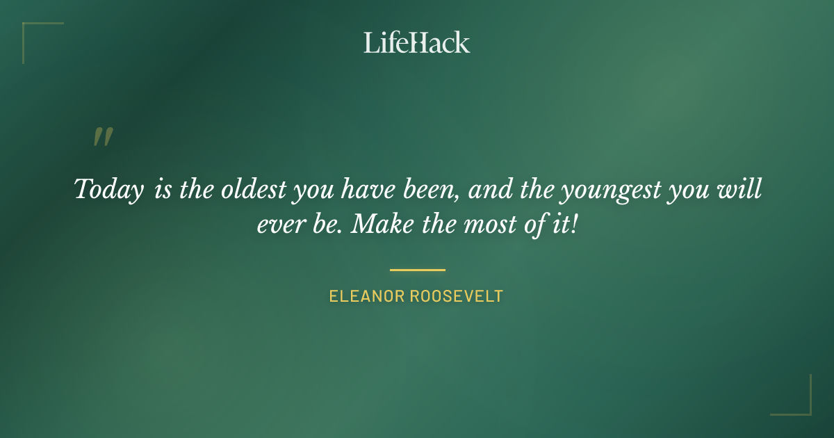 Quote by Eleanor Roosevelt