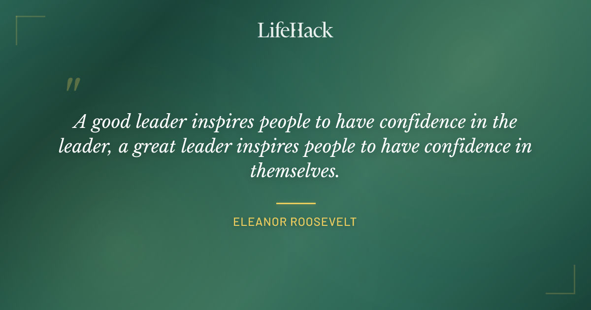 Quote by Eleanor Roosevelt