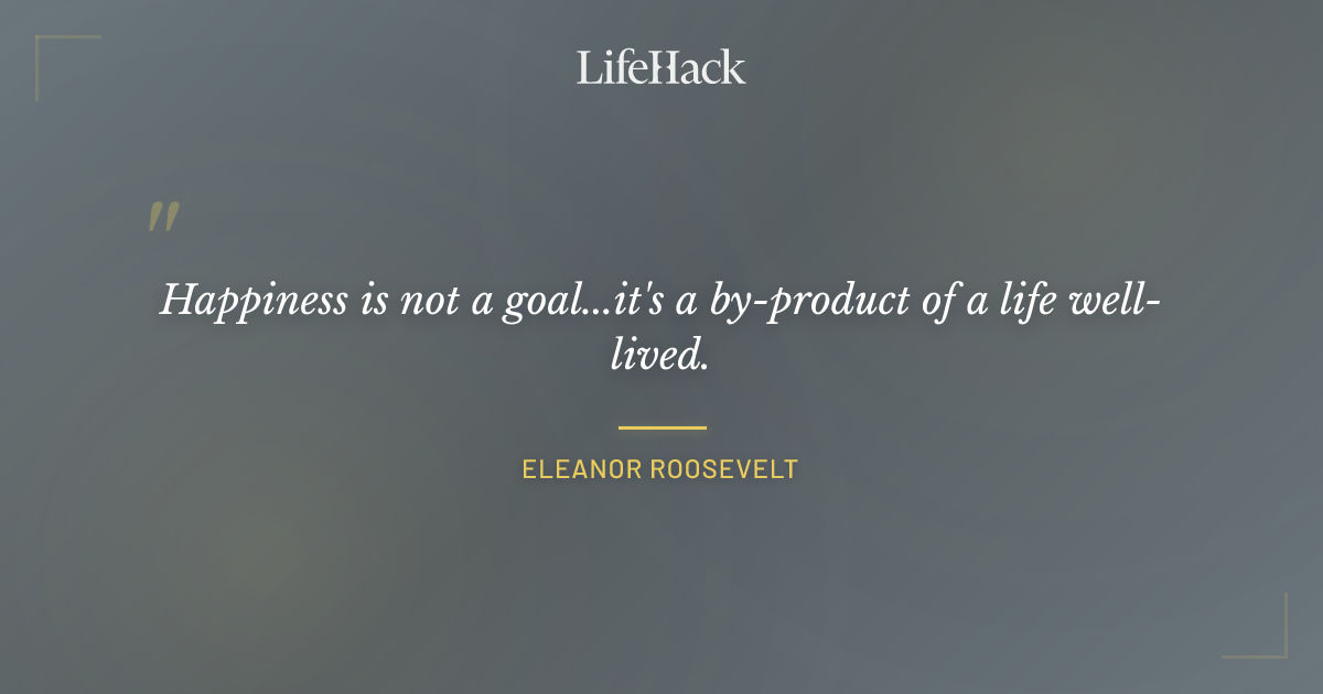 Quote by Eleanor Roosevelt