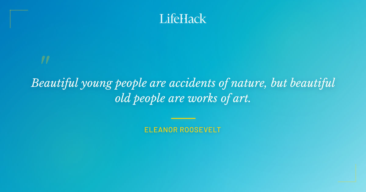 Quote by Eleanor Roosevelt