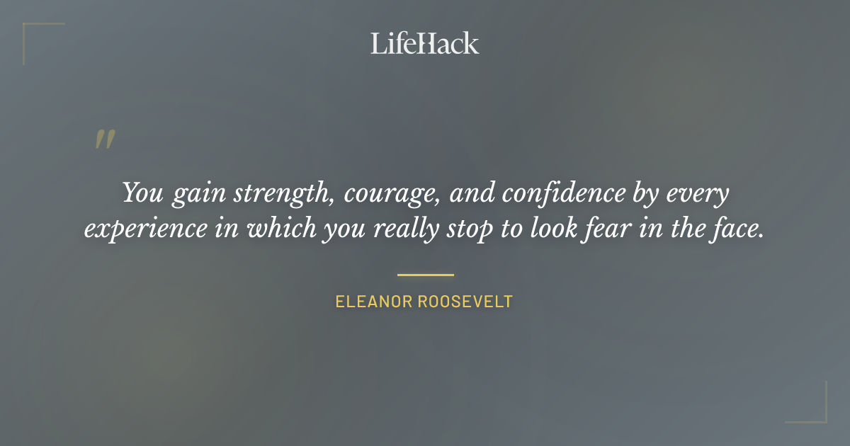 Quote by Eleanor Roosevelt