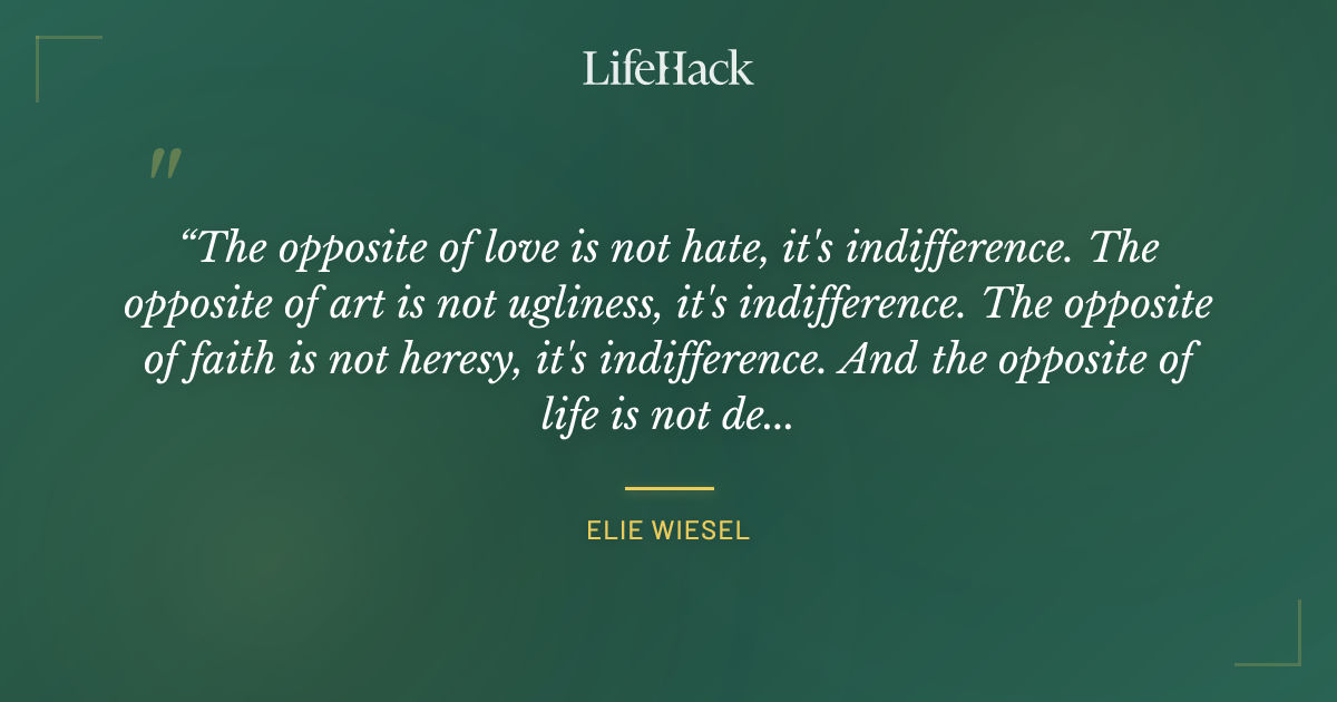 Quote by Elie Wiesel