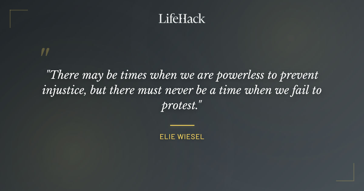 Quote by Elie Wiesel