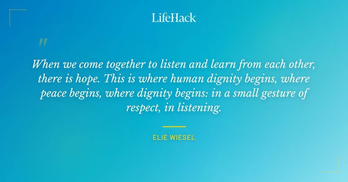 Quote by Elie Wiesel