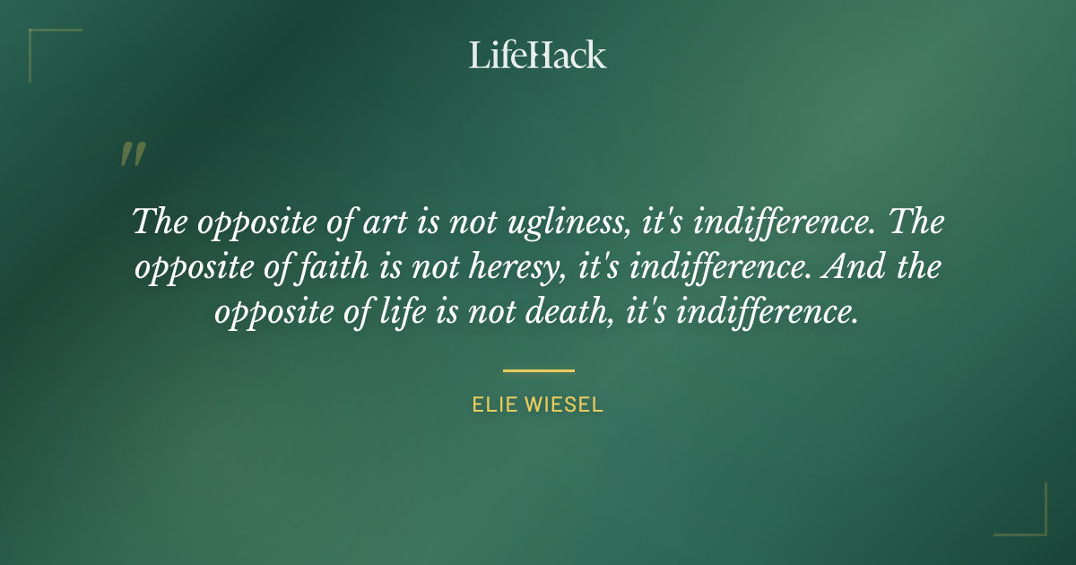 Quote by Elie Wiesel
