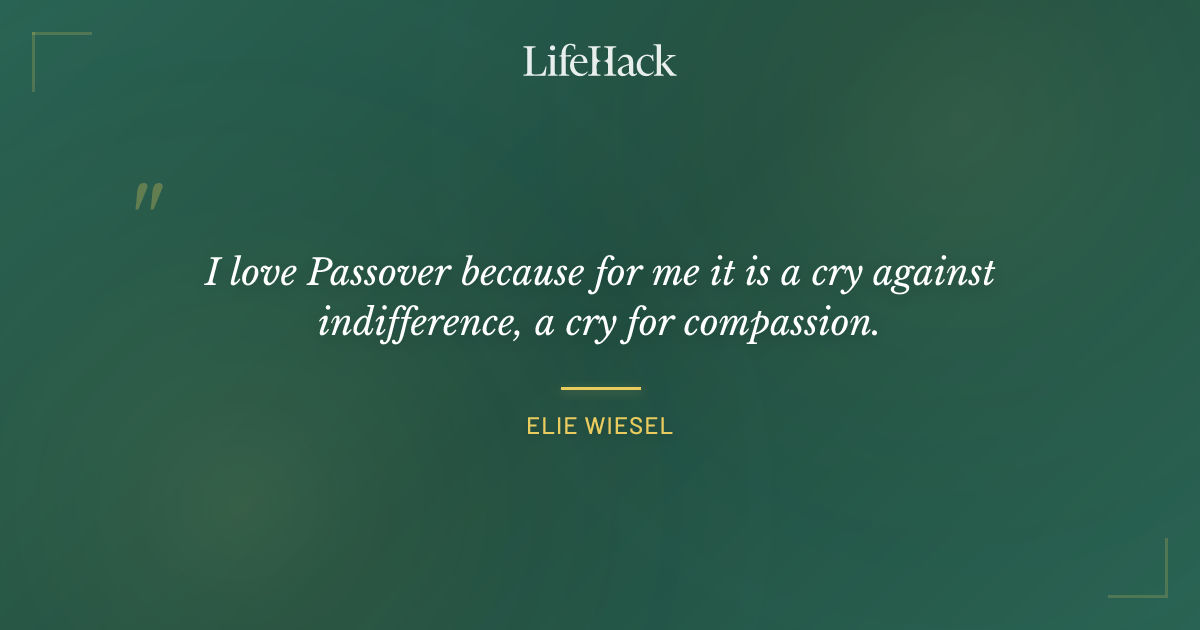 Quote by Elie Wiesel