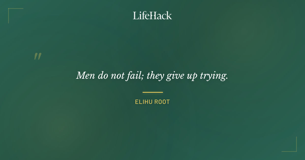Quote by Elihu Root