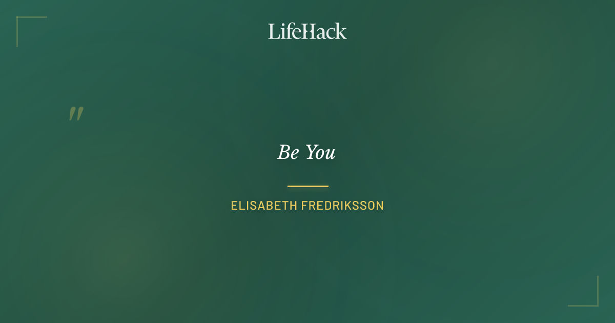 Quote by Elisabeth Fredriksson