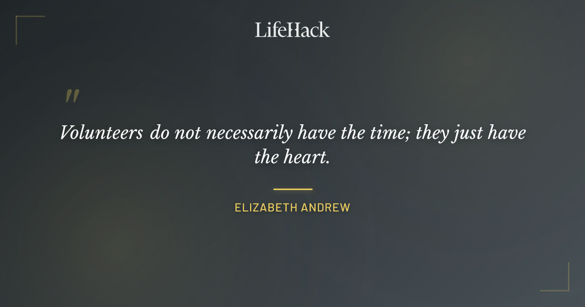 Quote by Elizabeth Andrew