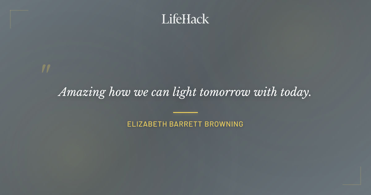 Quote by Elizabeth Barrett Browning