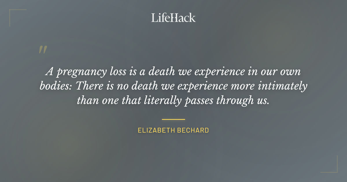 Quote by Elizabeth Bechard