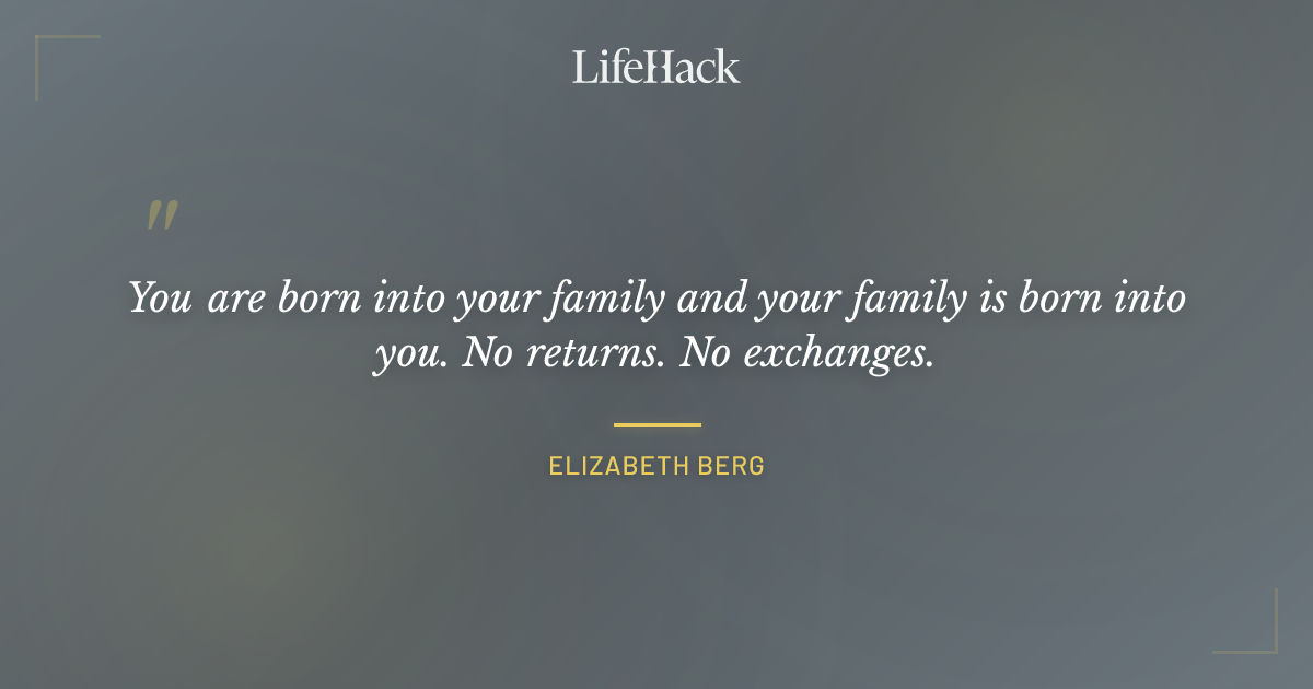 Quote by Elizabeth Berg