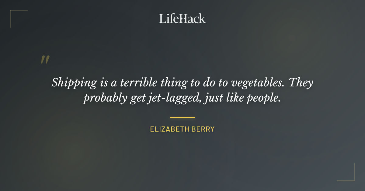 Quote by Elizabeth Berry