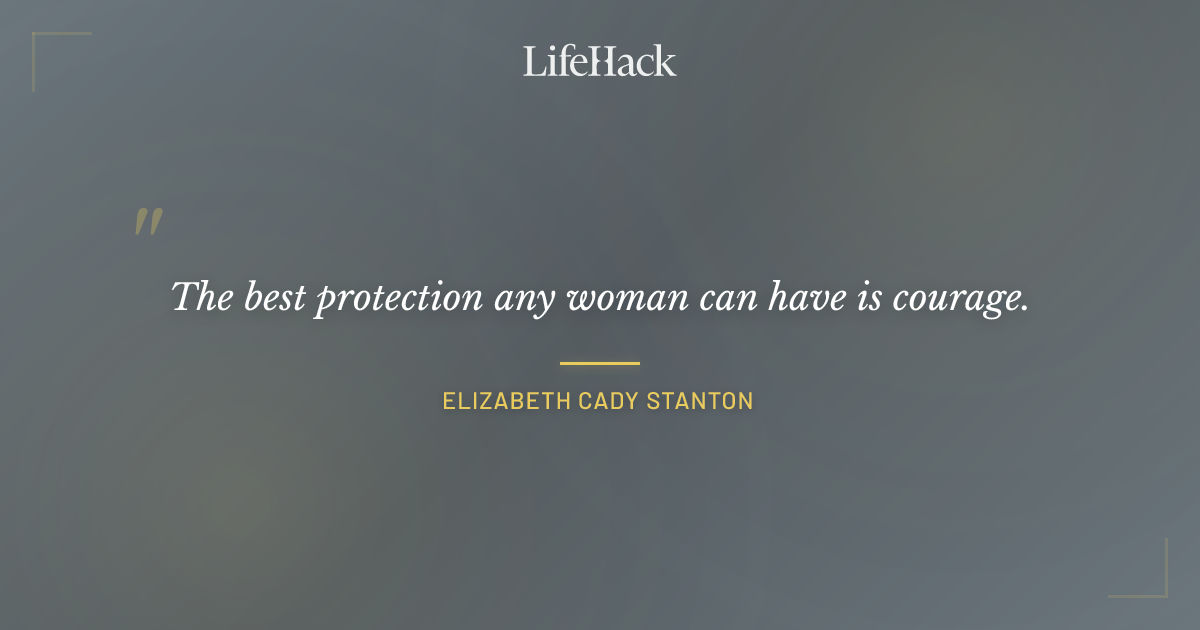 Quote by Elizabeth Cady Stanton