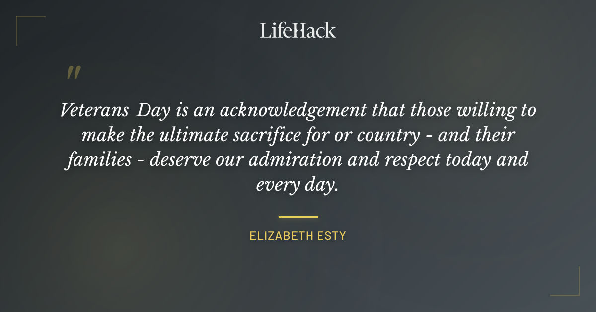 Quote by Elizabeth Esty