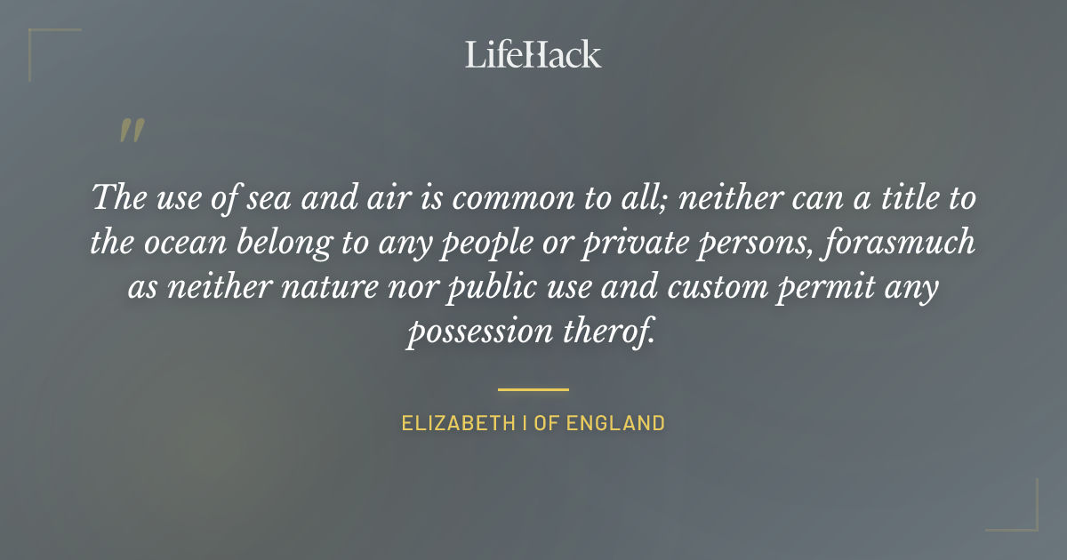 Quote by Elizabeth I of England