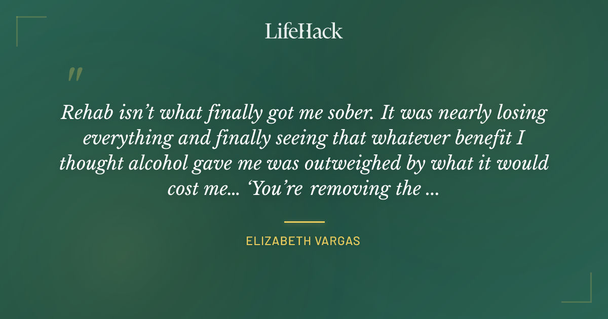 Quote by Elizabeth Vargas