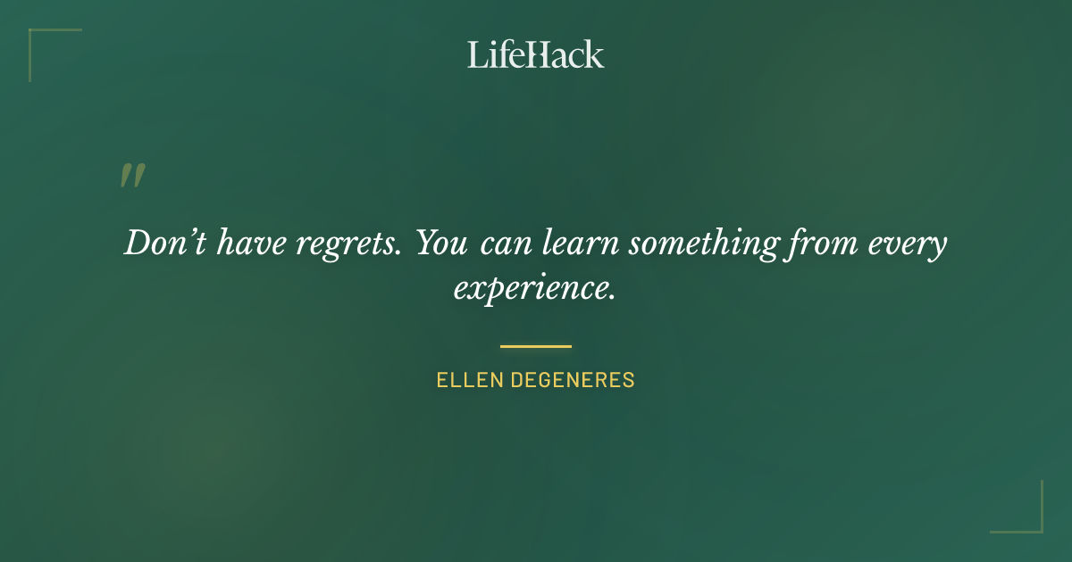 Quote by Ellen DeGeneres