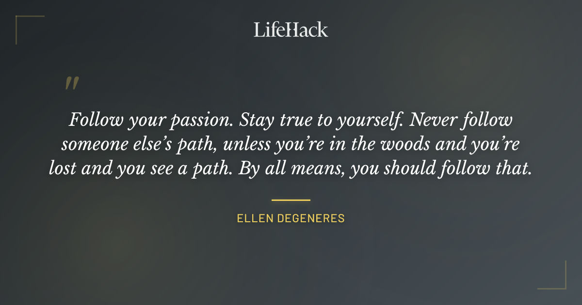 Quote by Ellen DeGeneres