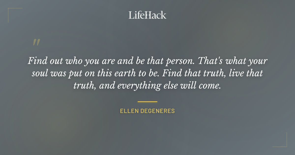 Quote by Ellen DeGeneres